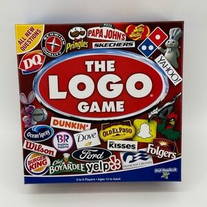 PlayMonster The Logo Game Board Game Trivia 2-6 Players Ages 12+ Family Complete